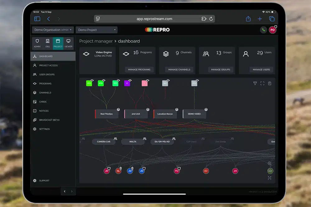 RePro Dashboard RePro Stream | Dashboard